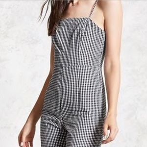 Gingham Pant Jumpsuit